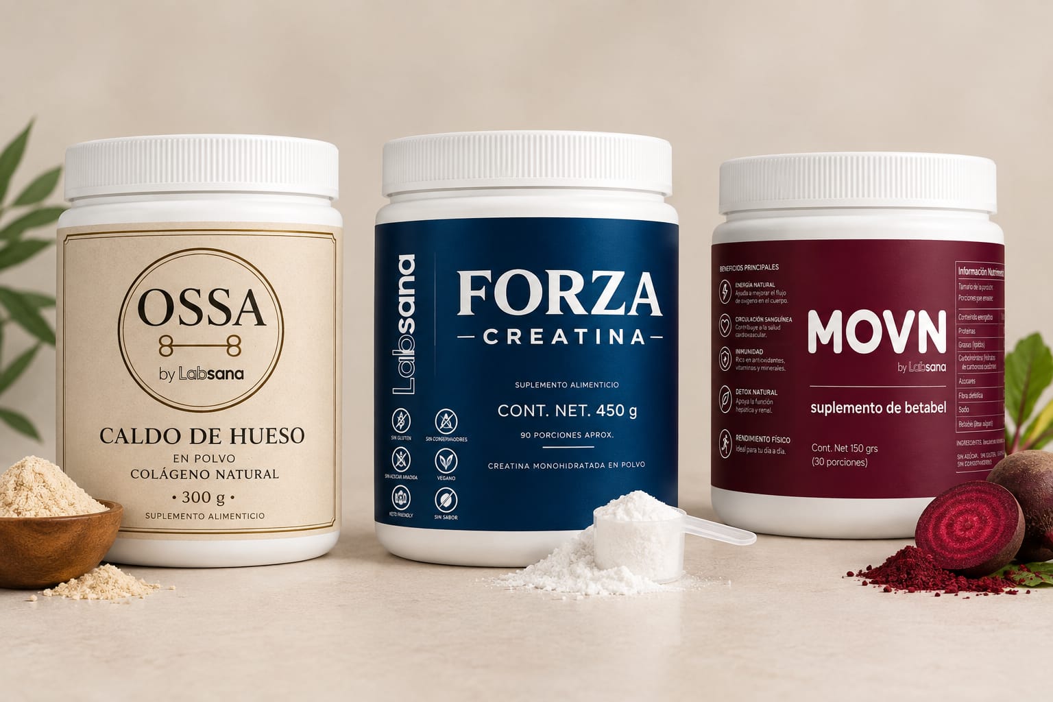 Productos Labsana Ossa, Forza y Movn